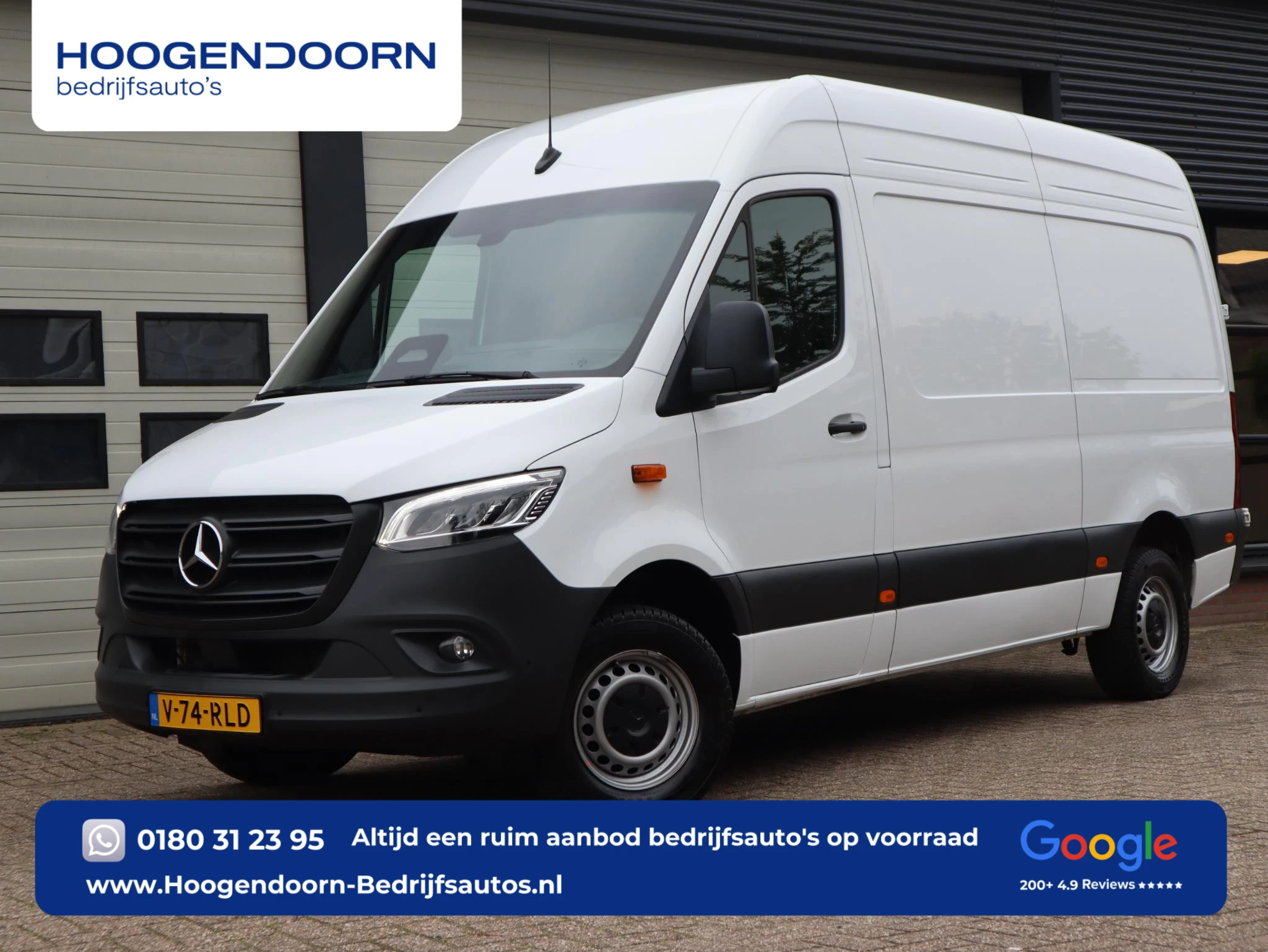 Mercedes-Benz Sprinter 2024 - 317 CDI Euro 6 Automaat - L2H2 - MBUX - Cruise afbeelding 1