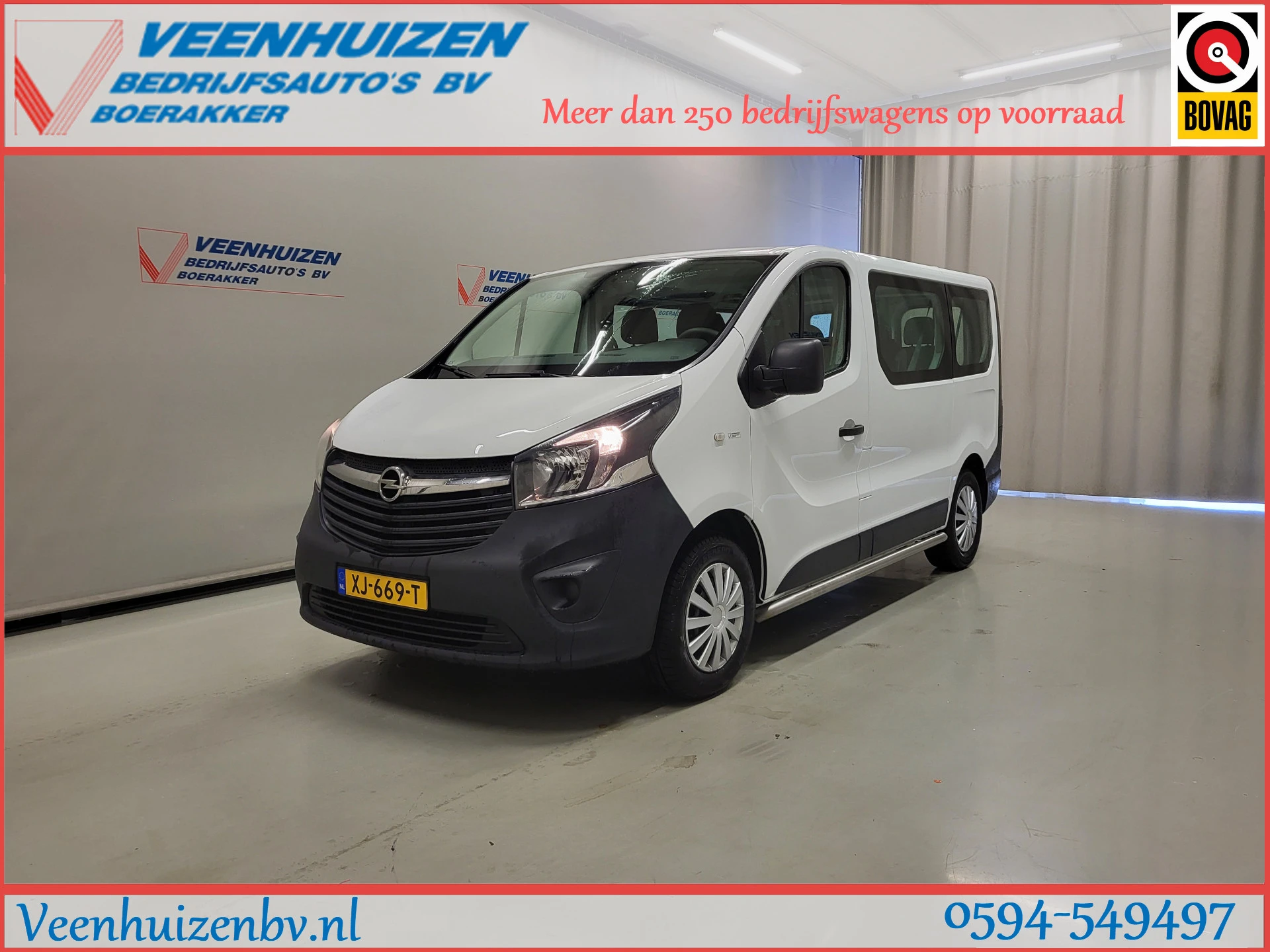 Opel Vivaro 2019 - Combi 1.6CDTI 9-Personenbus - Excl. BTW / BPM vrij Euro 6! afbeelding 1