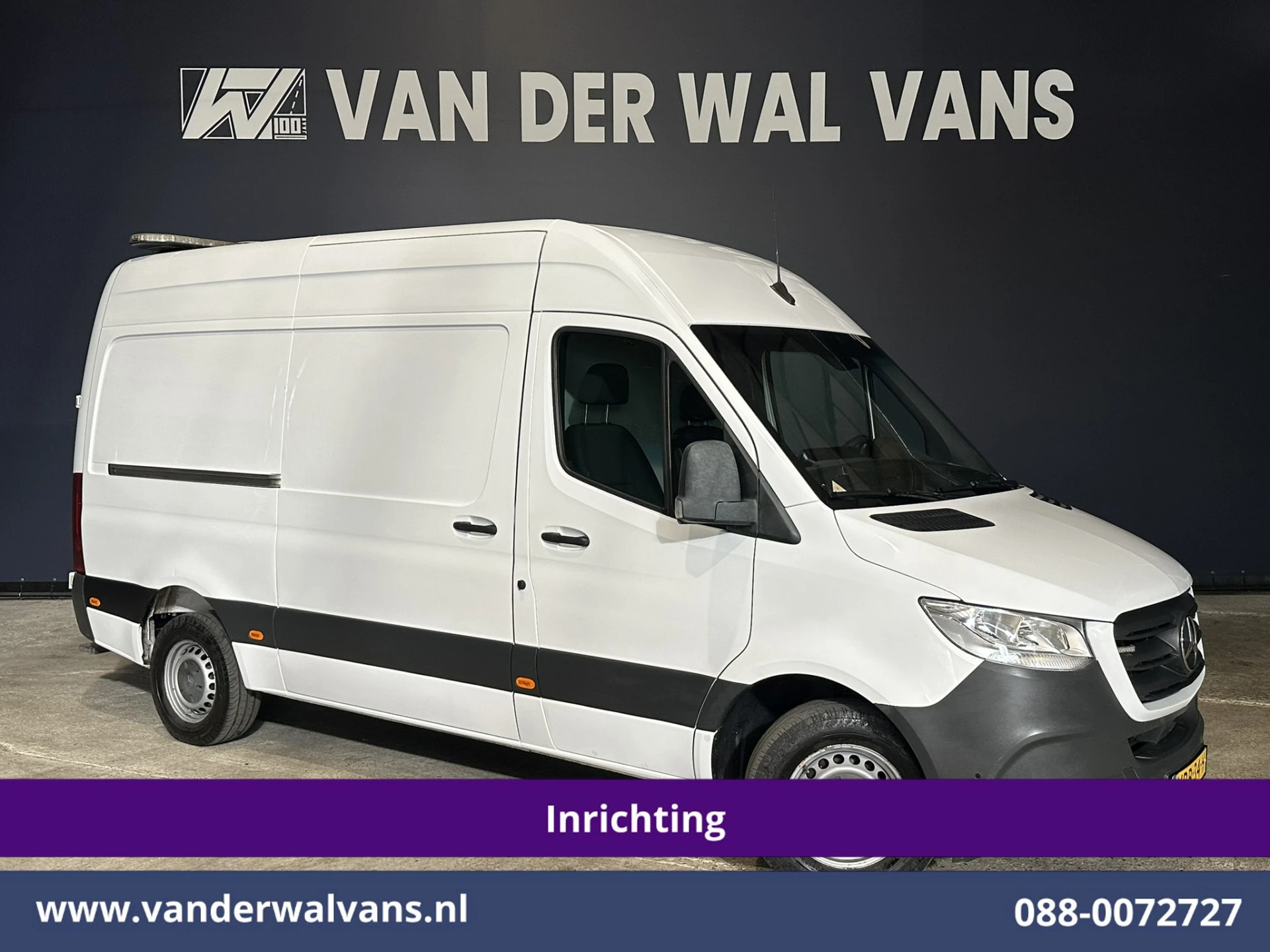 Mercedes-Benz Sprinter 2019 - 316 CDI 164pk 3500kg Trekhaak L2H2 Inrichting Euro6 Airco | Omvormer | Camera | Apple Carplay imagen 1