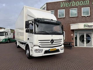 Mercedes-Benz Atego 2015 - Atego 1221L 4X2 Koffer mit Ladebordwand / Klima / Smart tacho / TOP ZUSTAND te koop