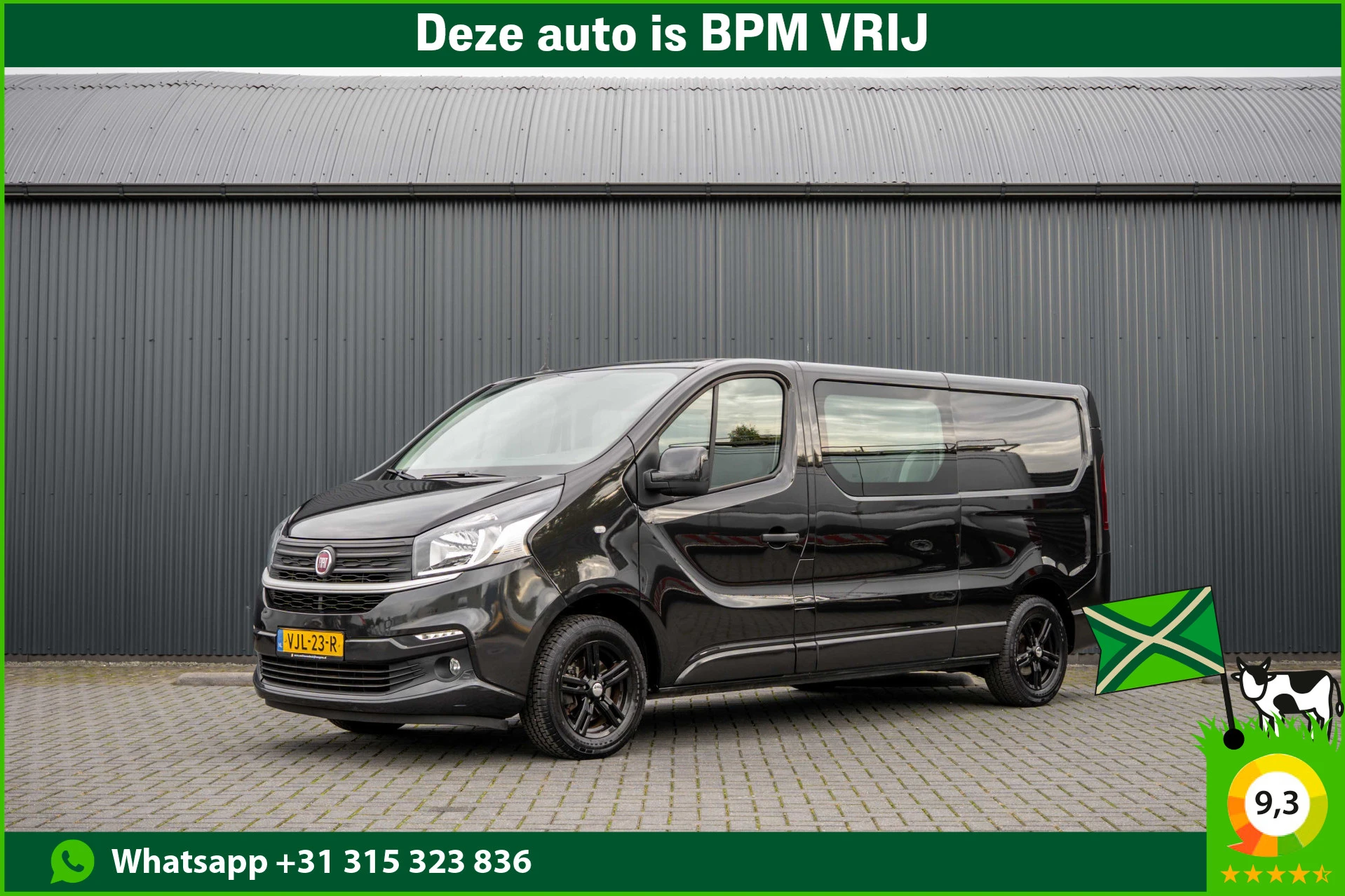 Fiat Talento 2021 - 2.0 EcoJet L2H1 | 145PK | DC 5-Zits | Camera | Cruise | Navi | Airco | Trekhaak afbeelding 1