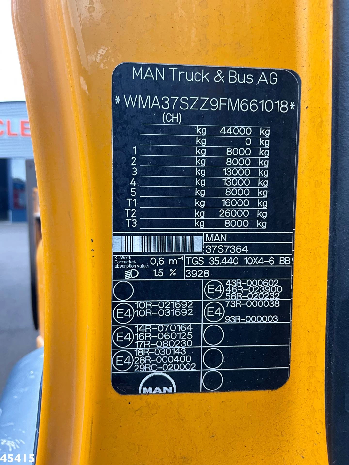 MAN TGS 2015 - 35.440 Euro 6 10x4 CIFA 12m³ Mixer + CIFA pump Just 200.228 km! afbeelding 32