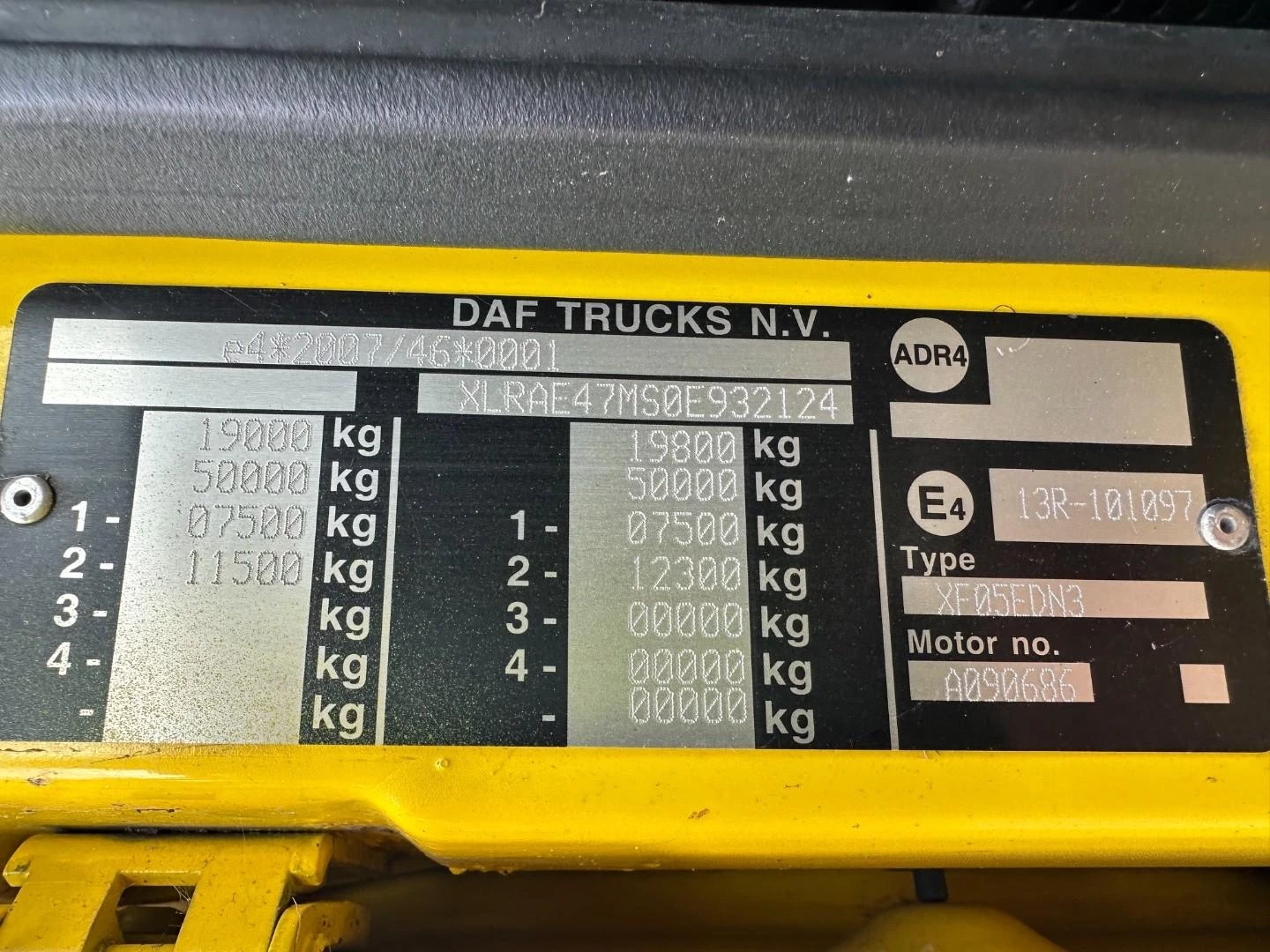 DAF FA XF105 2012 afbeelding 23