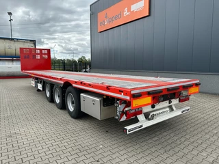 Kässbohrer N/A 2026 - new and unused Heavy-Duty flatbed / 690cm extendable / steering axle / lift axle / twistlocks / timberstakes / NL-trailer / APK: 04-2027 obrazek 52