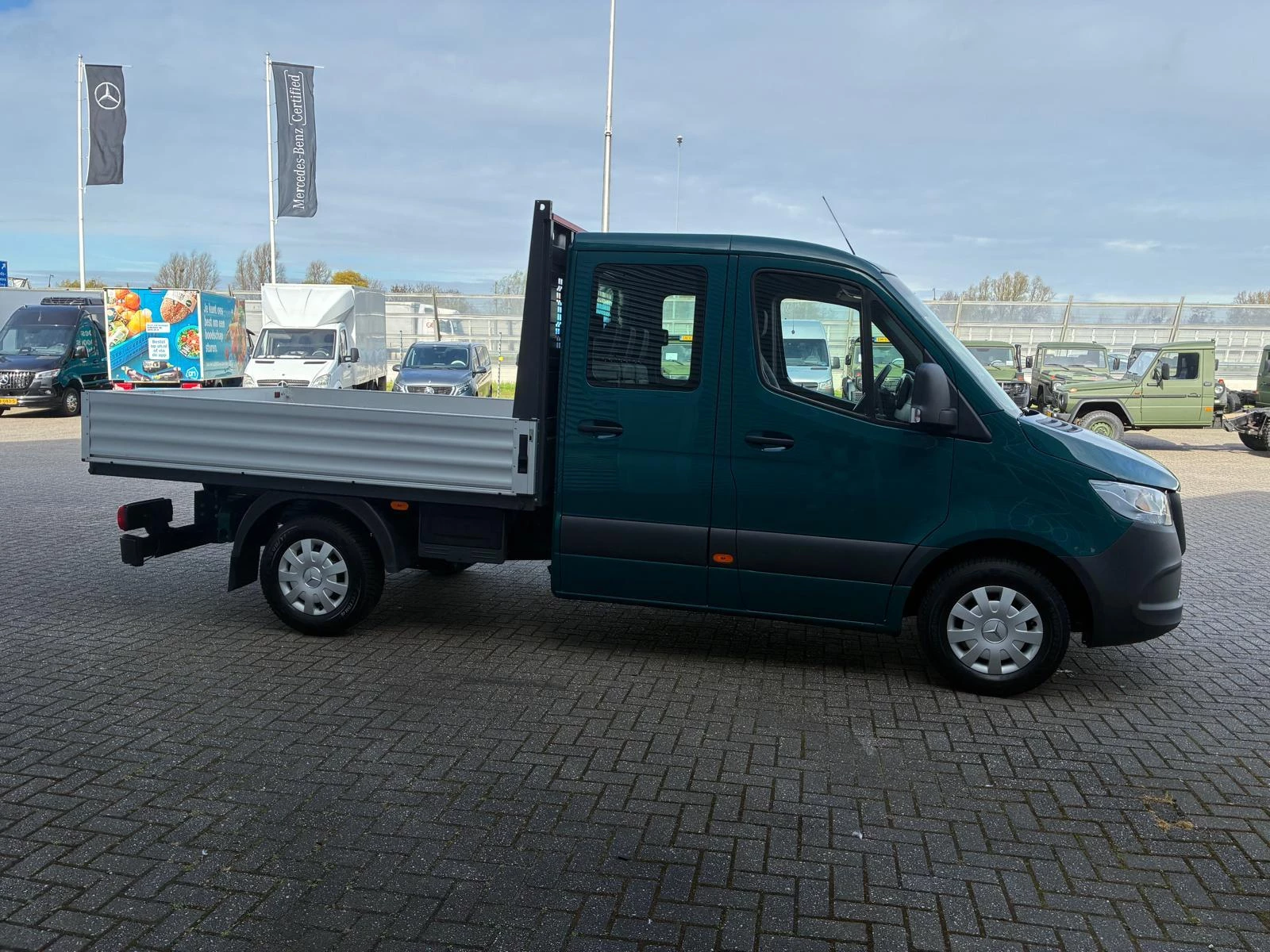 Mercedes-Benz Sprinter 2024 - 317 CDI L2 Dubbele Cabine Open Laadbak afbeelding 26