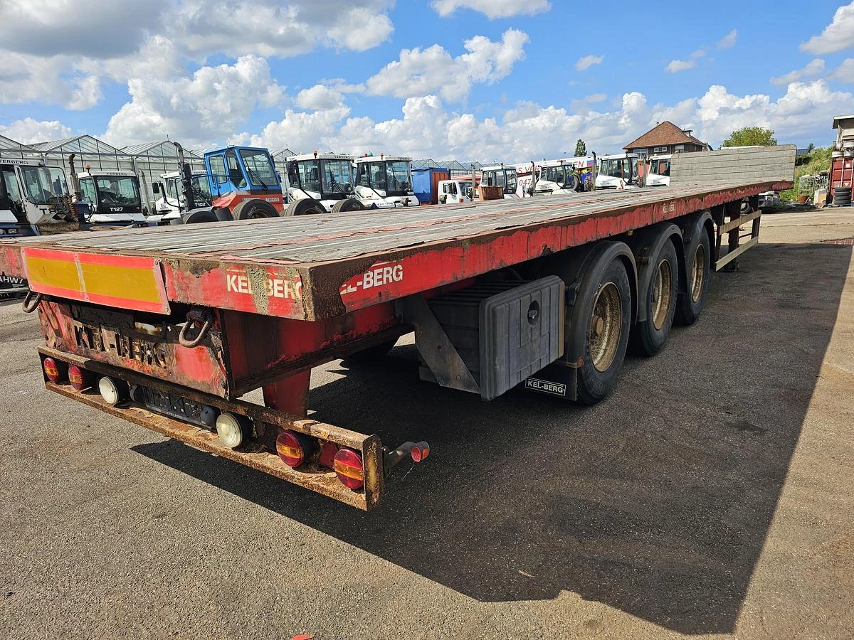 KELBERG S4 OB3 | HEAVY DUTY FLATBED | BPW DRUM 2013 obrázek 3