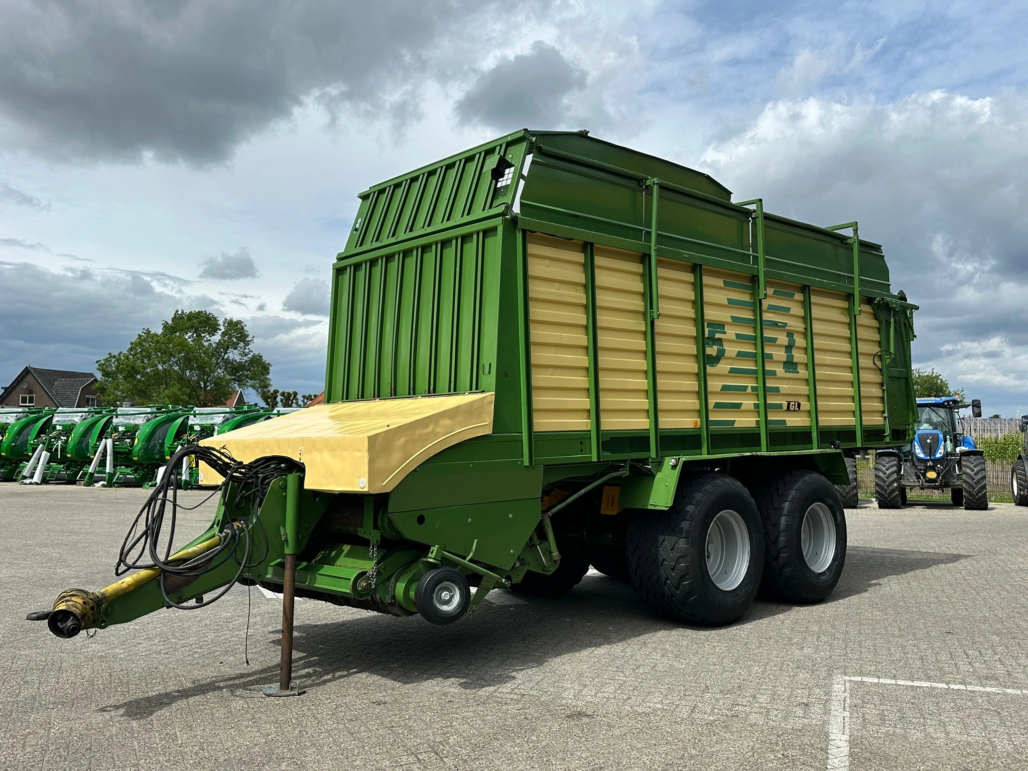 Krone 5XL/R-GL 2005 - Titan 5 XL / R-GL Opraapwagen afbeelding 7
