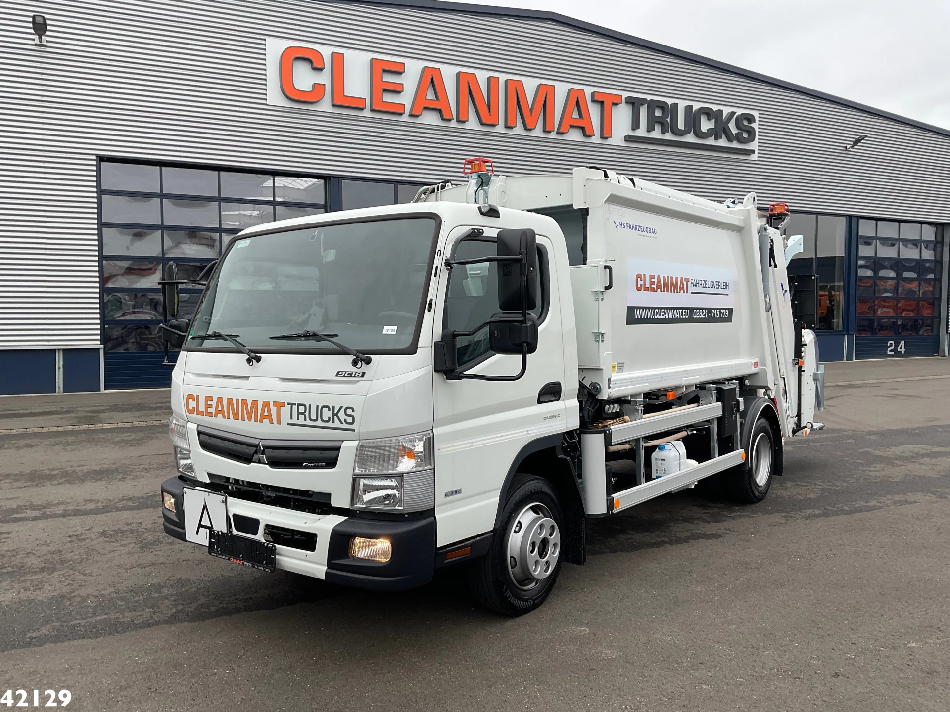 FUSO Canter 2021 - 9C18 Terberg RosRoca 7m³ afbeelding 1