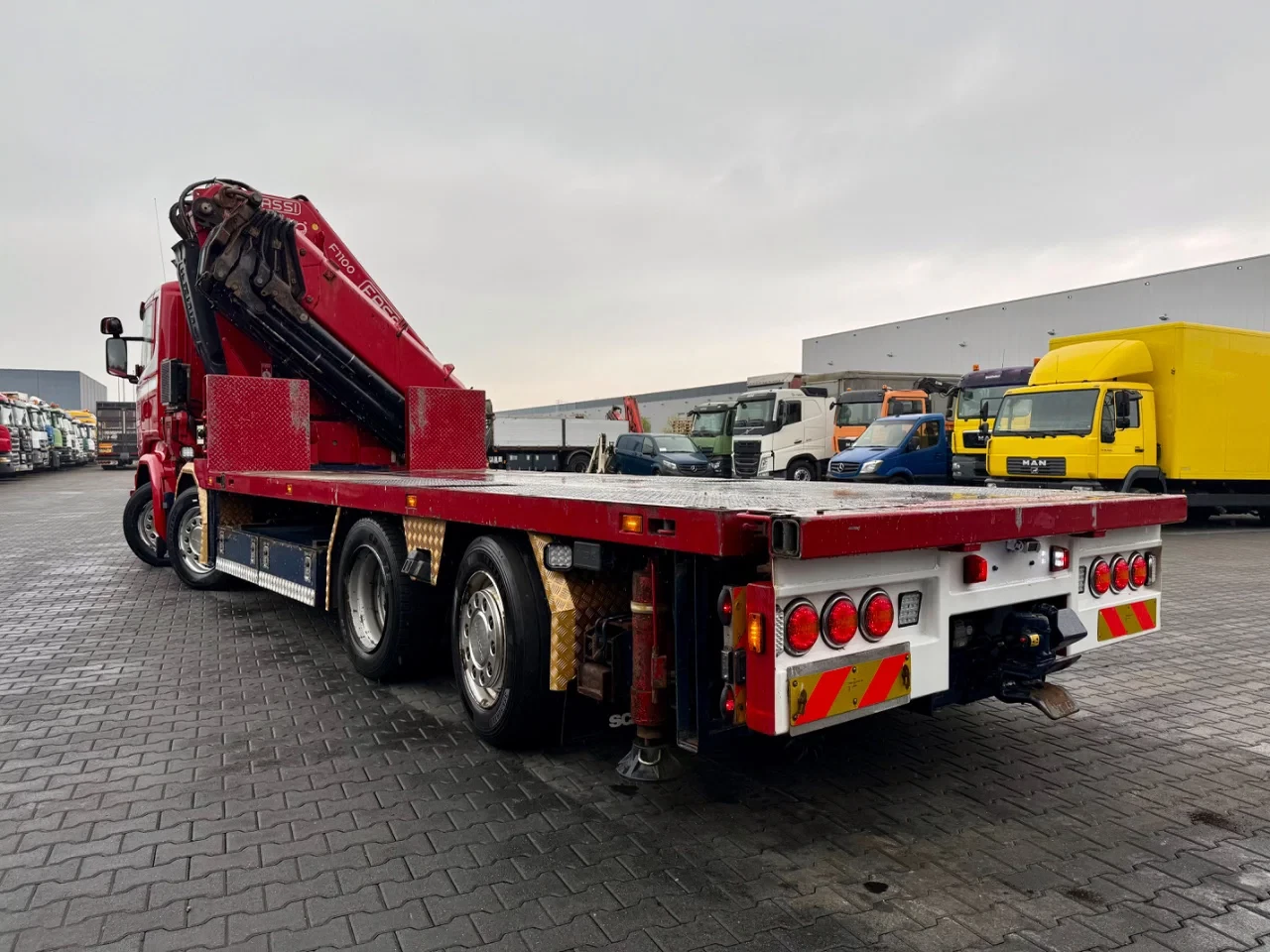 Scania R 2015 - R450 8x2*6 / Euro 6 / Fassi F1100RA.2.26 HE- Dynamic obrázek 8