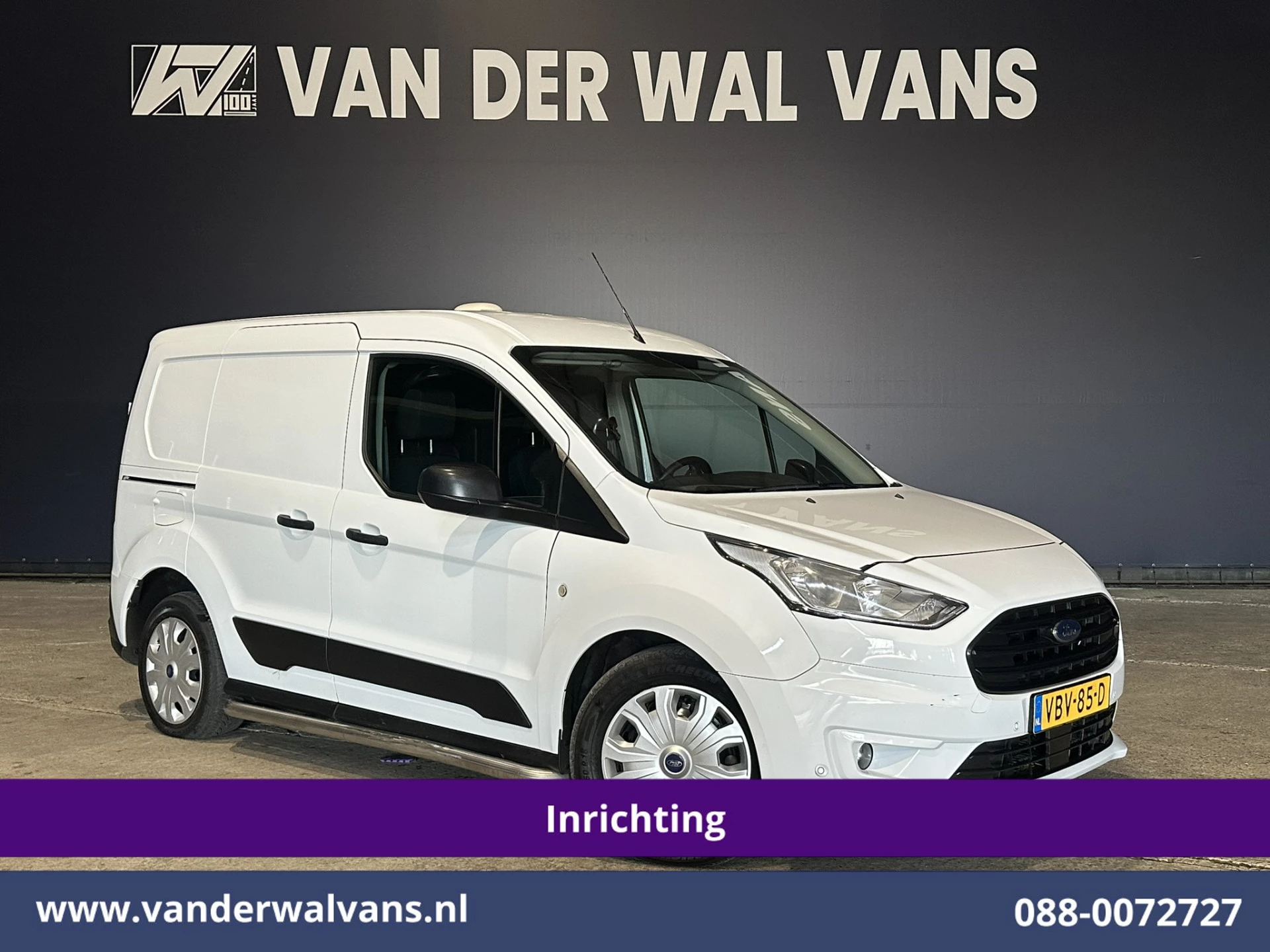 Ford Transit Connect 2019 - 1.5 EcoBlue 100pk L1H1 Inrichting Euro6 Airco | Cruisecontrol | Verwarmde Voorruit afbeelding 1