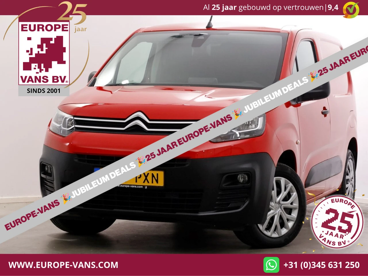 Citroën Berlingo 2020 - 1.2 PureTech 130pk Benzine Automaat Airco/Nav/3Pers. 02-2020 image 1