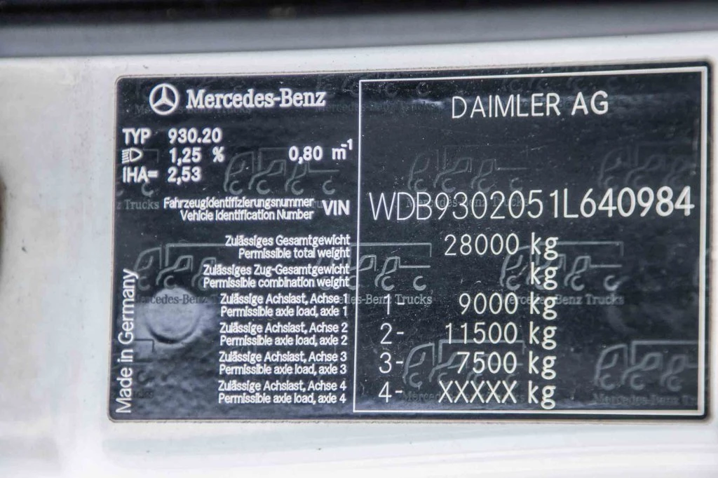 Mercedes-Benz Actros 2012 - 2544-MP3+MAGYAR-INOX-18.200L+6COMP afbeelding 12