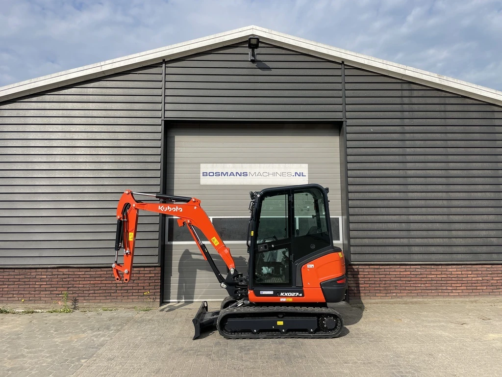 Kubota KX027 KX27 HI-SPEC minigraver NIEUW €599 LEASE 2026 afbeelding 1