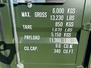 CIMC N/A 2026 - NEW 8FT DV CONTAINER STANDARD immagine 10