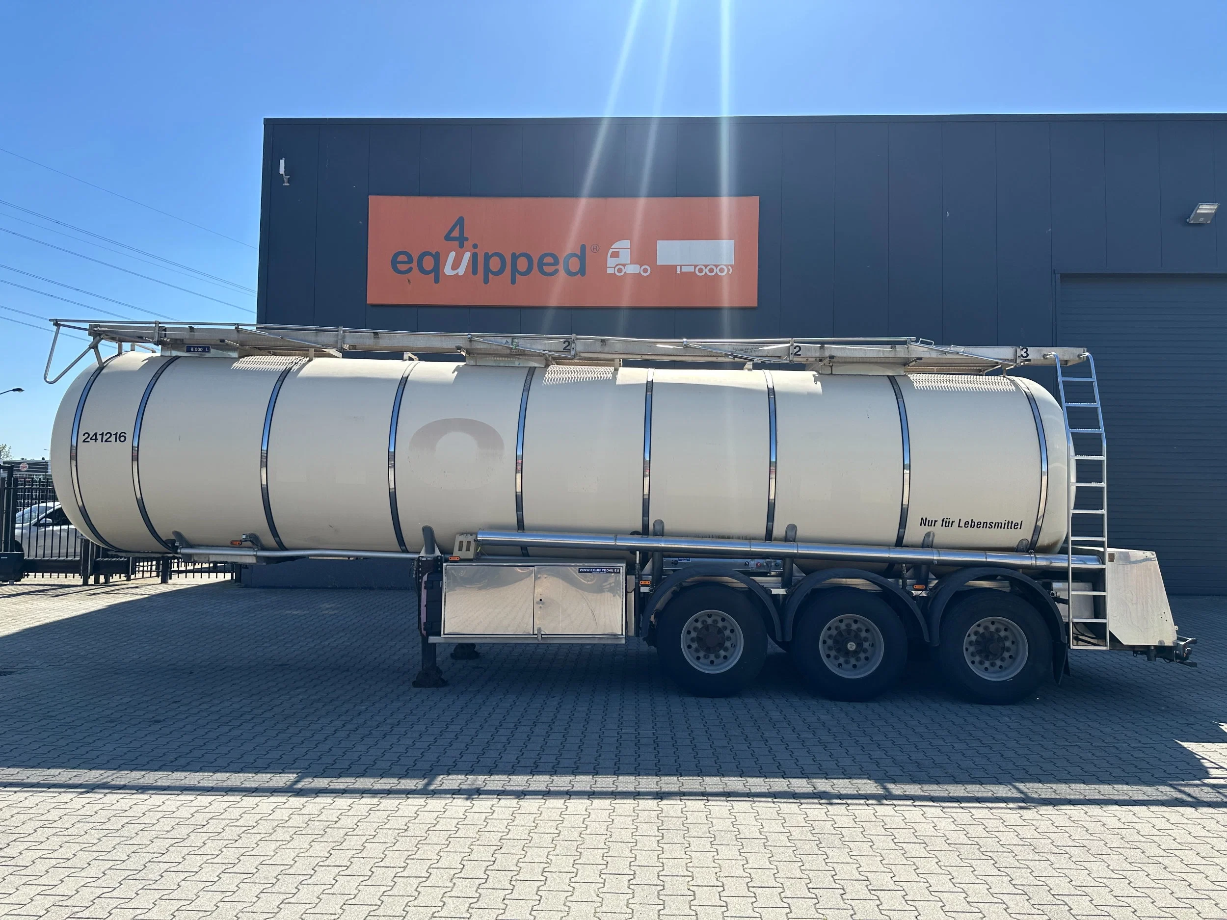 Feldbinder 1999 - FOOD / 33.500L / 2-COMP / LIFTAXLE / PUMP / ALCOA Bild 2