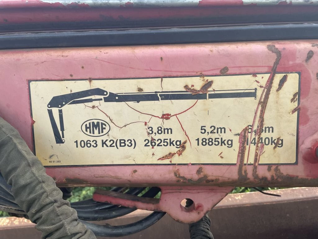 DAF CF 75.250 2005 - CF 75.250 4x2 Tipper with HMF-1060 Euro 3 изображение 7