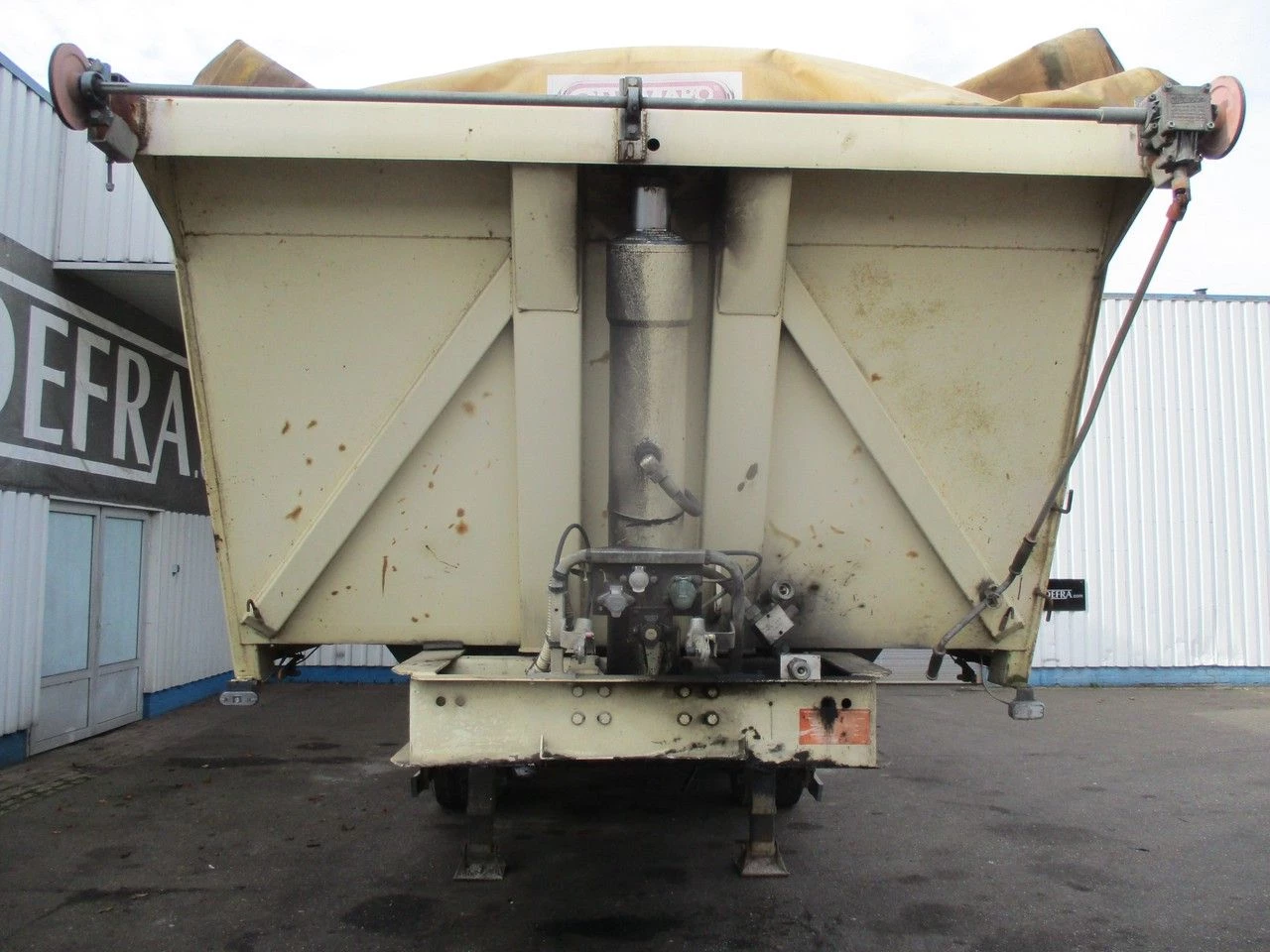 Kaiser 2004 - 2 axle , Steel tipper trailer , Drum Brakes , Spring Suspension obrázek 6