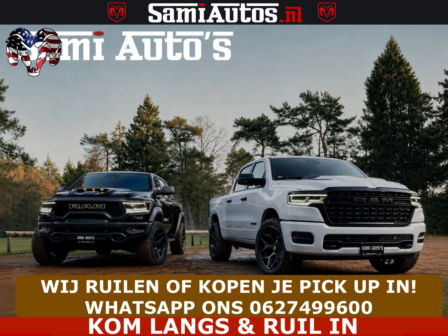 Dodge Ram Pick-Up 2024 - LIMITED HULK | 5.7 V8 402PK HEMI | RAM VOL | HUD | LUCHTVERING | PANO | MWK KLEP | DC | 5 PERS | afbeelding 15