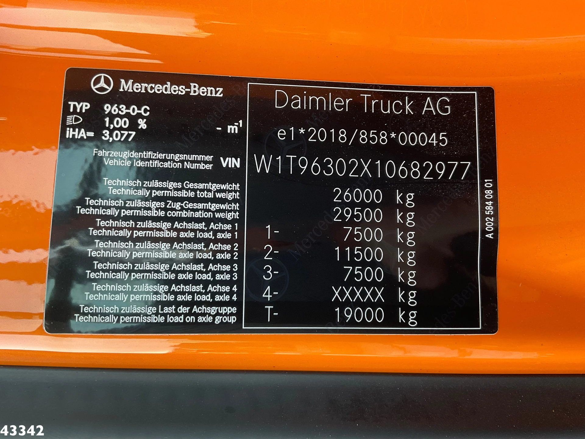 Mercedes-Benz Actros 2024 - 2533 Terberg RosRoca 21m³ obrázek 20