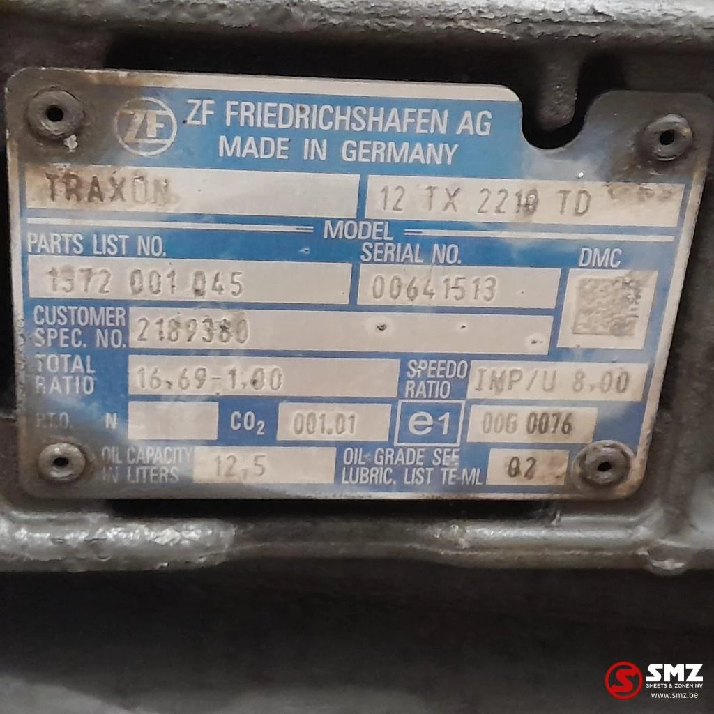 DAF - Occ versnellingsbak 12TX2210TD DAF obrázek 5