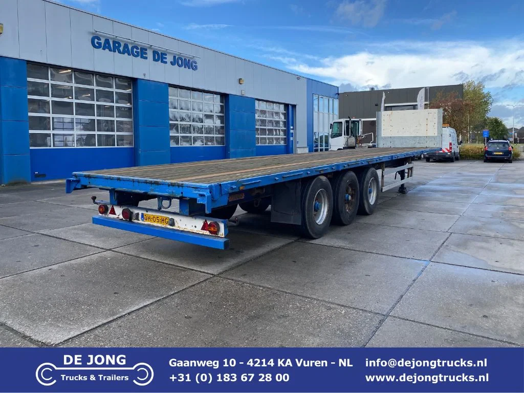 Groenewegen DRO-14-27 2003 - DRO-14-27 / Plateau Trailer / BPW + Drum immagine 1