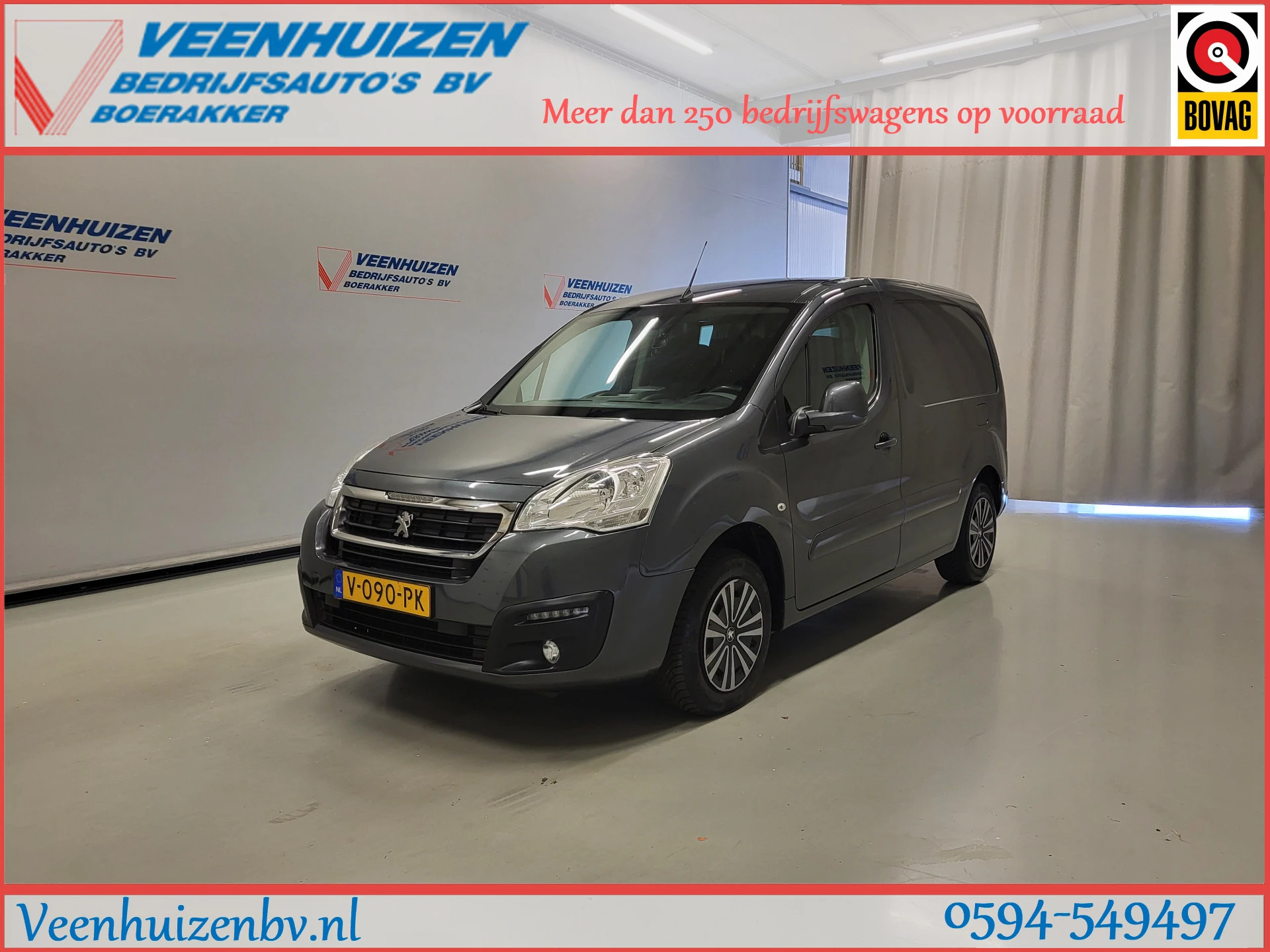 Peugeot Partner 2018 - 1.6BlueHDi Euro 6! afbeelding 1