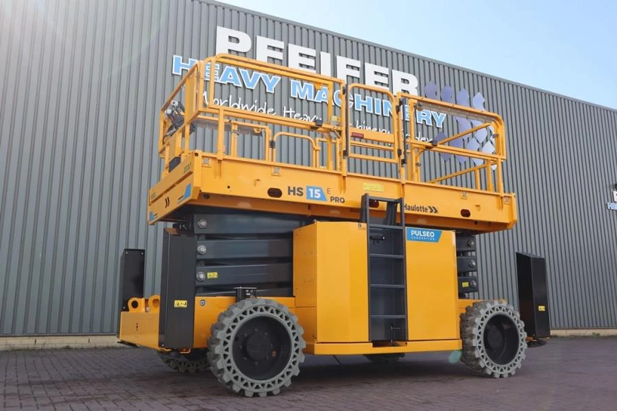 Haulotte 2022 - HS15EPRO Valid Inspection, Full Electric 4x4 Drive image 1