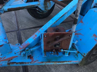 Vernooy N/A - MD400 Enkel as Haspelwagen Licht Blauw - 120 cm Breed - Hydraulische Pomp изображение 7