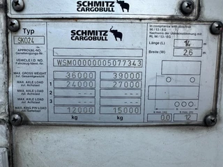 Schmitz Cargobull N/A 2010 - SKO 24 + THERMO KING SPECTRUM + 3X SAF AXLE obrazek 8