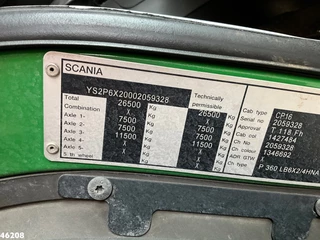 Scania P 2011 - 360 Euro 6 Bekker LaGram 9m³ kolkenzuiger image 34
