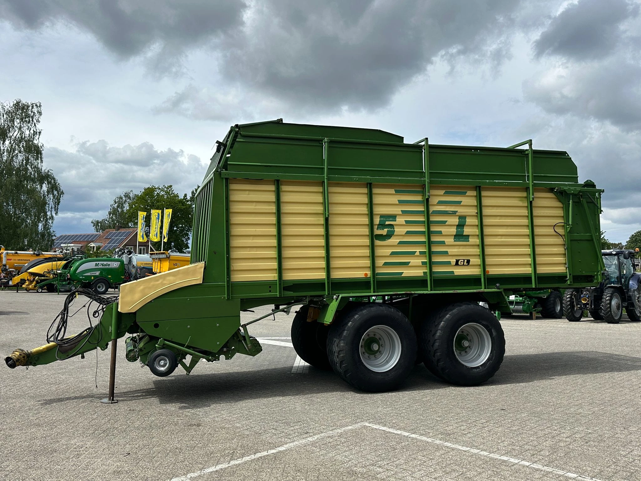 Krone 5XL/R-GL 2005 - Titan 5 XL / R-GL Opraapwagen afbeelding 6
