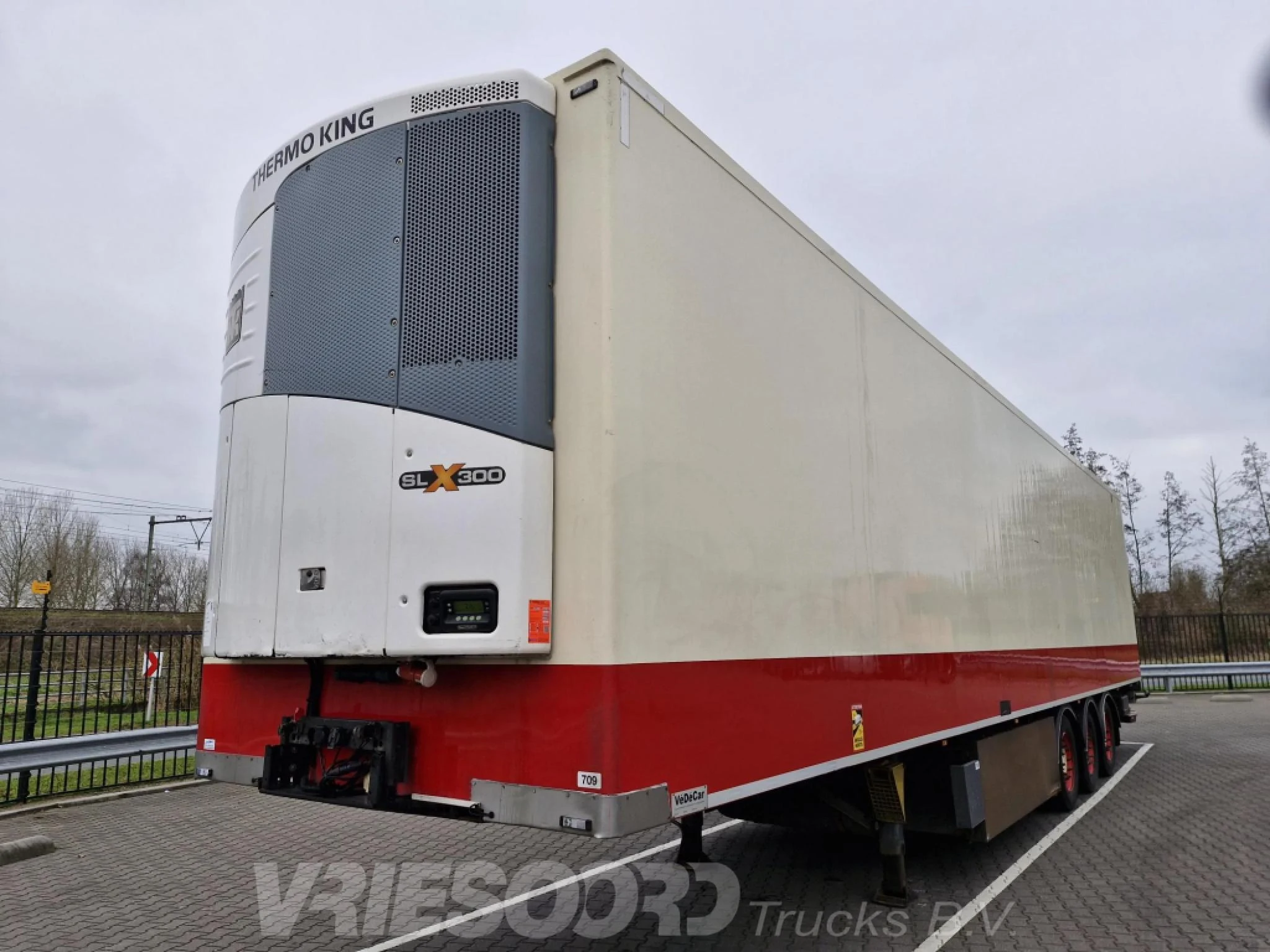 Vedecar vedecar Koel-vriestransport Achterdeuren 2012 afbeelding 1