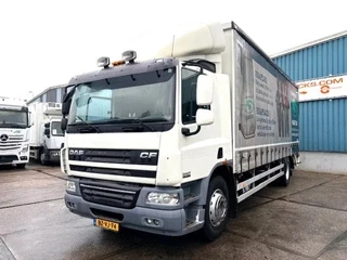 DAF CF 75.250 2012 - 4x2 WITH CURTAINSIDE BOX & LOADING PLATFORM (EURO 5 / AS-TRONIC / AIRCONDITIONING / ETC) te koop