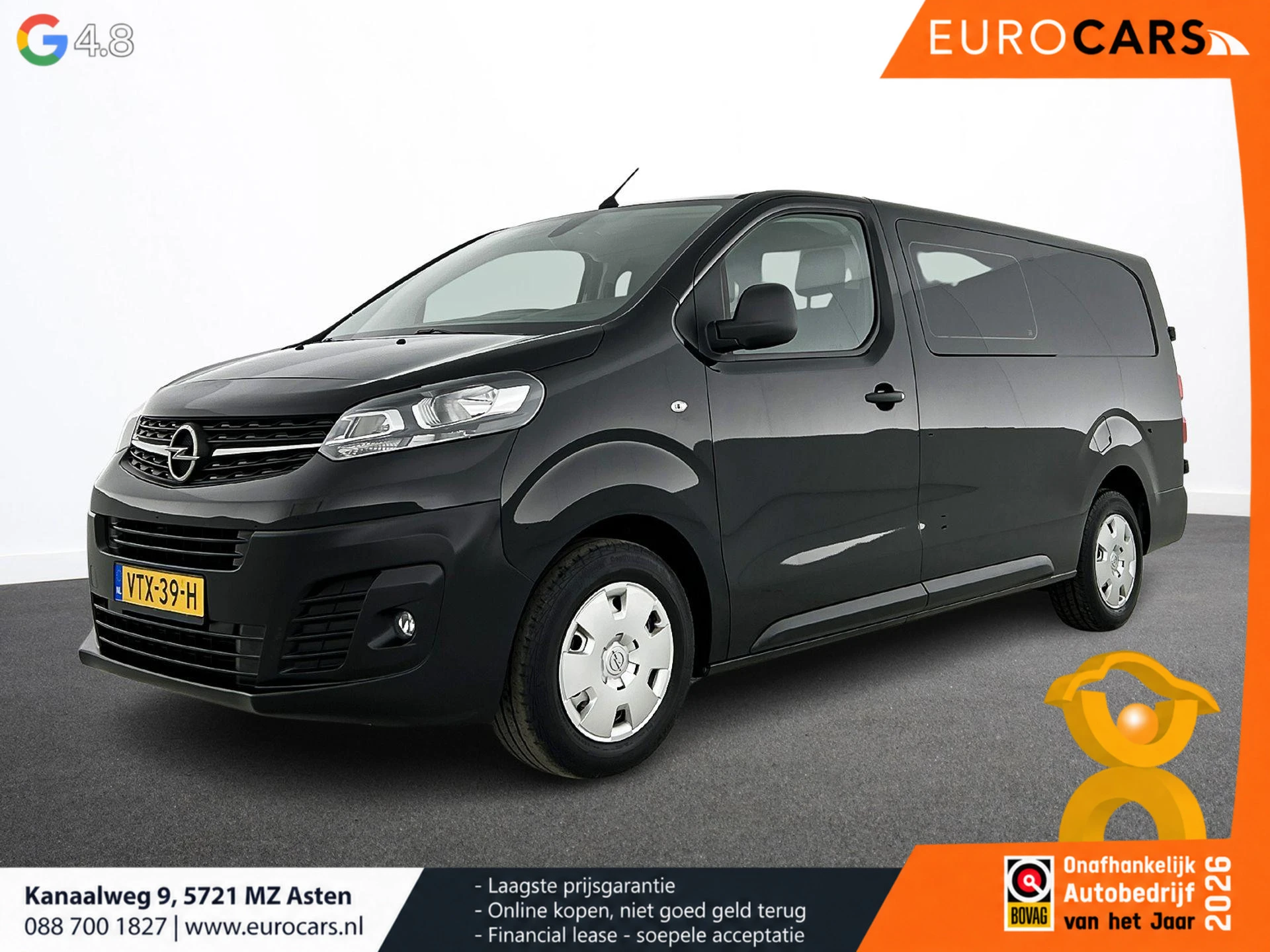Opel Vivaro 2023 - 2.0 145pk L3H1 Edition Dubbele Cabine Automaat afbeelding 1