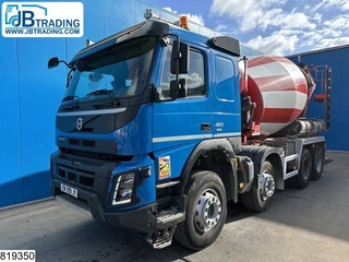 Volvo N/A 2017 - FMX 450 8x4, EURO 6, Leaf suspension, Stetter 8m3 te koop