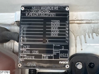 Iveco Stralis 2017 - 460 6x2, EURO 6, 15,900 litres, Milk, Retarder, Lenk obrazek 7