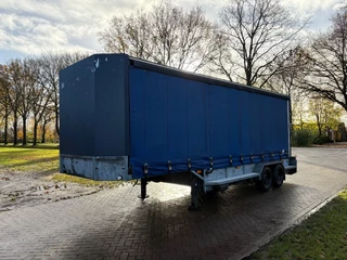 Veldhuizen N/A 2000 - Be oplegger 5.6 ton kuip met schuifzeilen bild 7