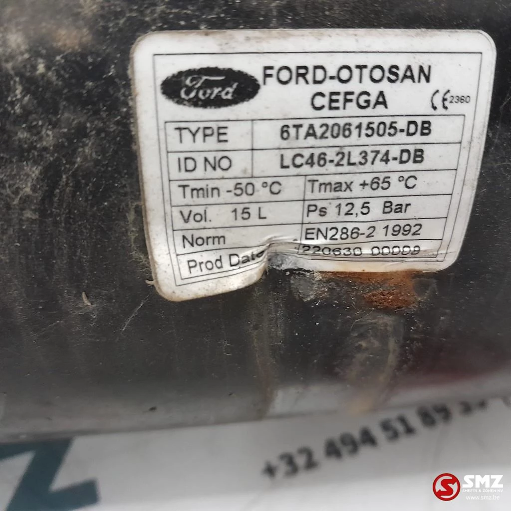 Ford 2023 - Occ luchtketel 15L 12,5Bar Ford obrázek 4