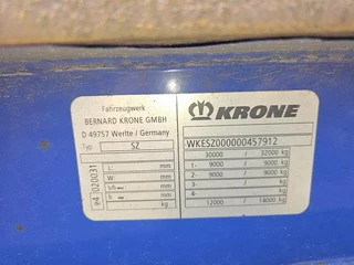 Krone 2 axle | container chassis | steel suspension | Bpw drum. 2009 - N/A obrazek 13