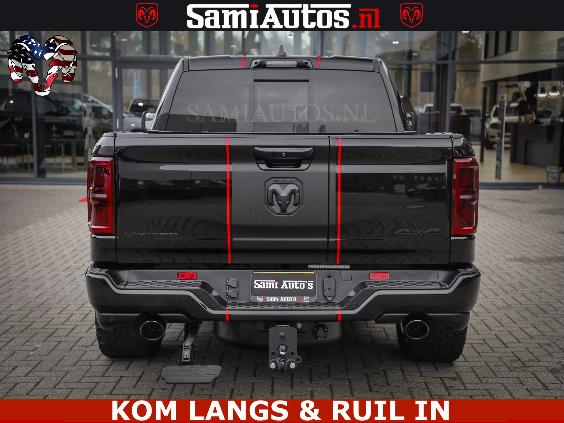 Dodge Ram 1500 2024 - Limited Night H.O 540HP 706Nm | Massage + Full Option | De Meest Luxe en Volle Pick-Up in zijn Klasse | Bild 13