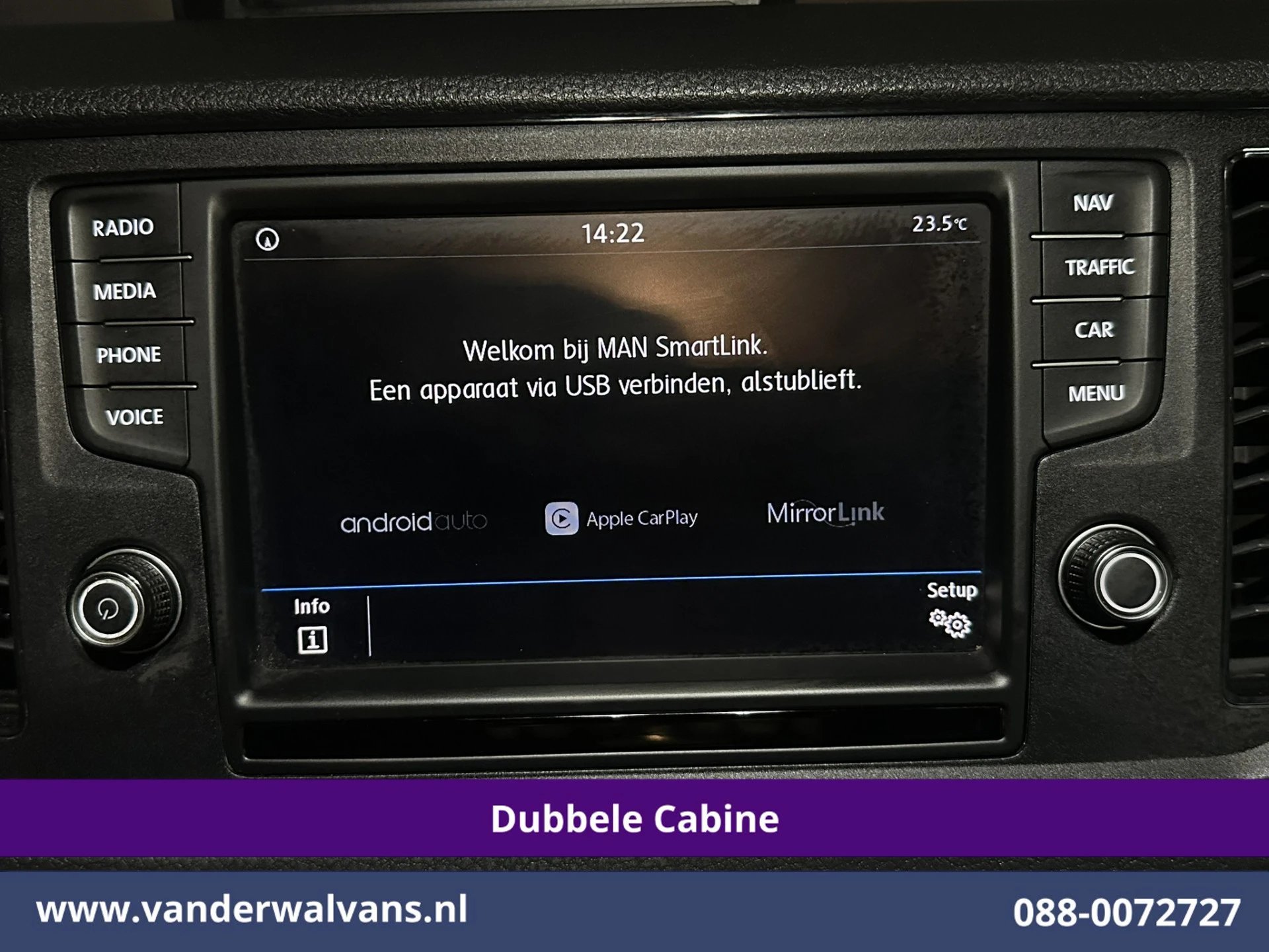 MAN TGE 2018 - 2.0 177pk Pick Up Dubbele Cabine 3500kg Trekhaak Open Laadbak Euro6 Airco | 6-Zits | Camera | Navigatie | Apple Carplay afbeelding 4