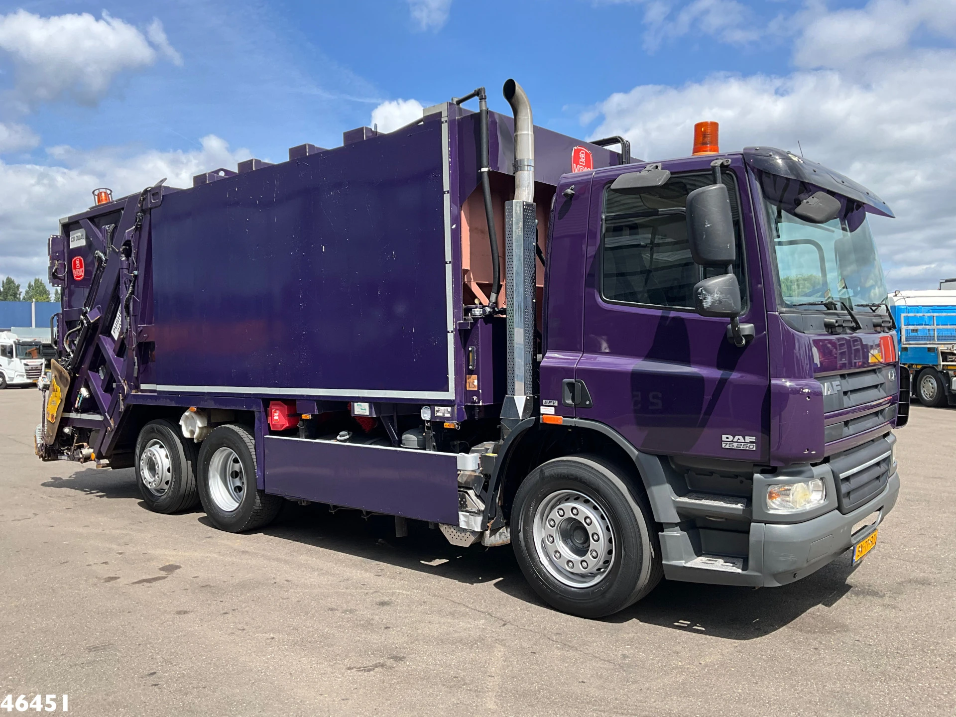 DAF FAN 75 CF 250 VDK 20m³ Just 141.617 km! 2010 image 3