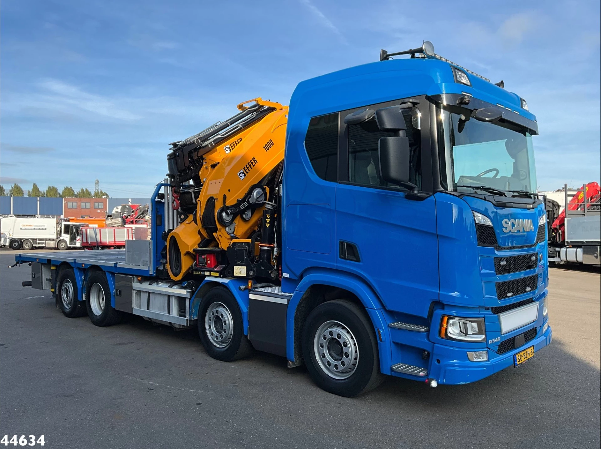 Scania R 2023 - 540 Euro 6 Effer 100 Tonmeter laadkraan + Fly-Jib Just 39.720 km! afbeelding 3