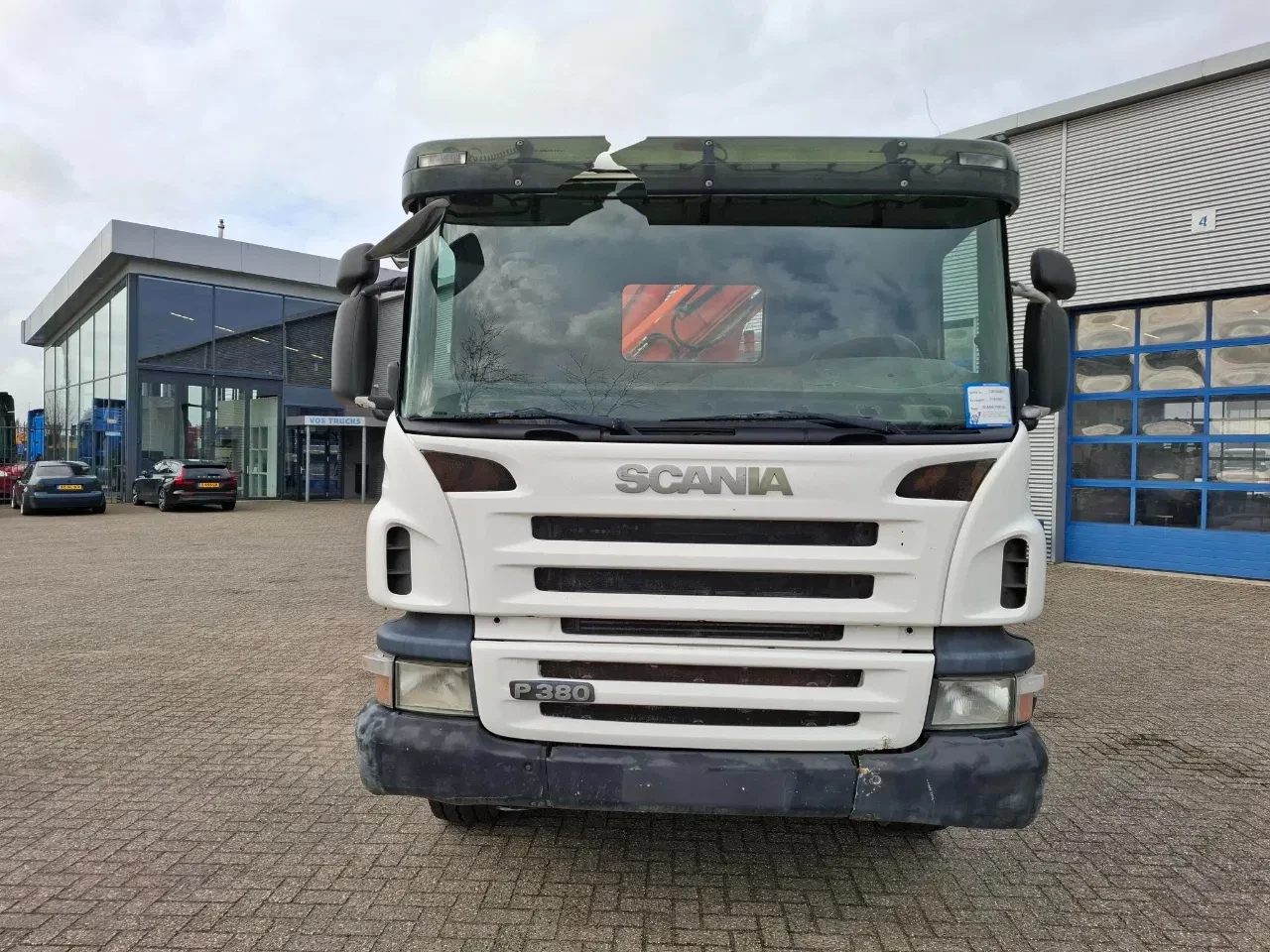 Scania P 2007 - P380 / 6X4 / 2X BIG AXLE / FULL-STEEL / DRUM BRAKES / TEREX TLC 125.2 CRANE / AIRCO / MANUAL / EURO-4 / 2007 obrázek 11