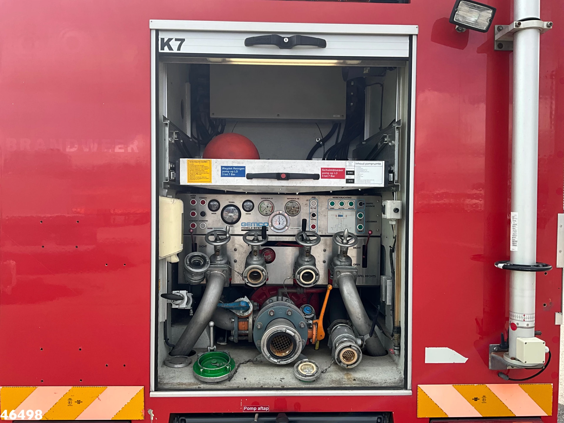 Mercedes-Benz Atego 2002 - 1425 Gemco Brandweer / materiaalwagen Just 76.486 km! afbeelding 17