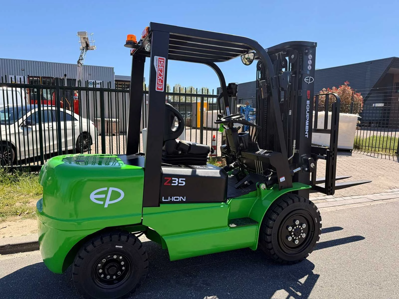 Ep 2026 - EFXZ351-H - 4,8M - Triplex - Freelift - Sideshift afbeelding 6