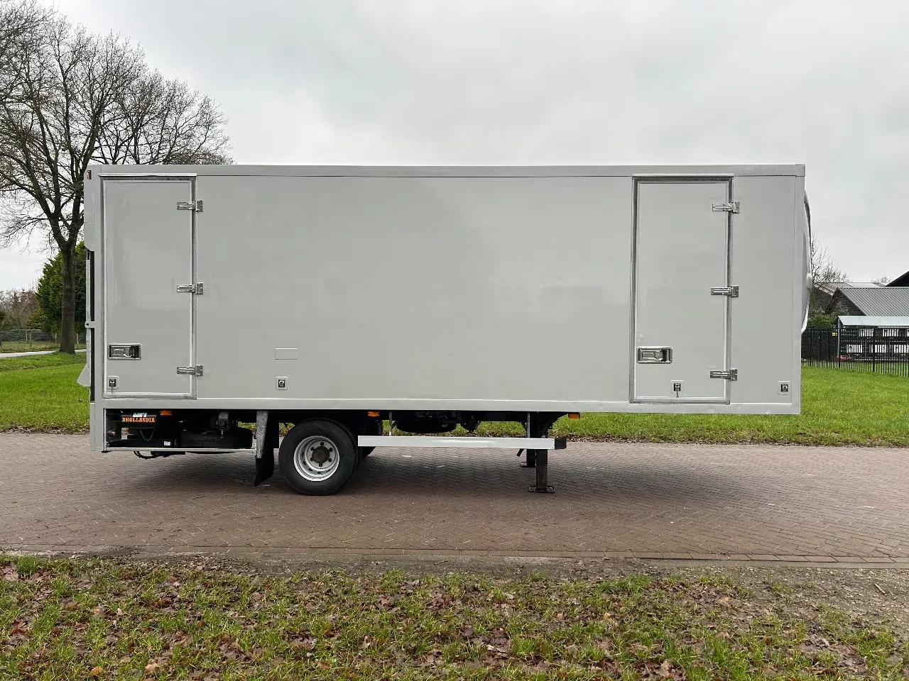 Veldhuizen 2010 - be oplegger 7.5 ton gesloten met laadklep 1000 kg изображение 4