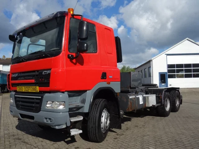 DAF CF 510 2013 - 6X4 ,STEEL SPRINGS,MANUAL GEERBOX,AIRCO euro5 afbeelding 1