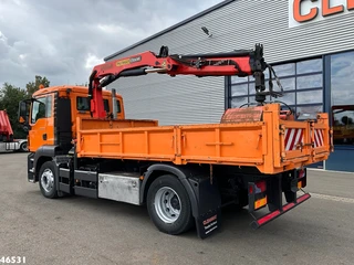 MAN TGS 2009 - 18.320 Manual Full steel Palfinger 10 Tonmeter laadkraan Just 122.040 km! afbeelding 2 miniatuur