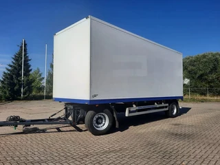 Pacton N/A 2010 - AXD.218 2 As Vrachtwagen Aanhangwagen Gesloten 62-WF-NS imagem 1